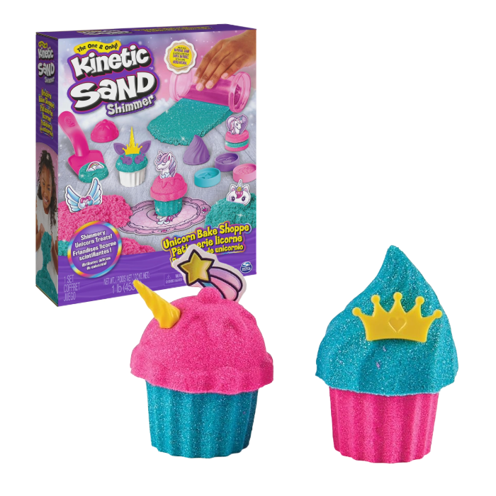 Kinetički pijesak Svjetlucavi jednorog set za igru