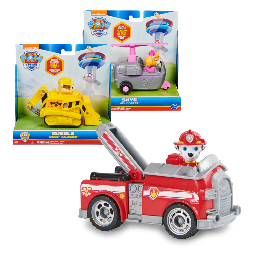 Paw Patrol igračke vozilo s fiksnom figurom, više vrsta