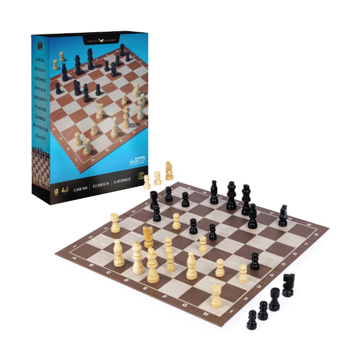 Društvena igra Drveni šah s figurama