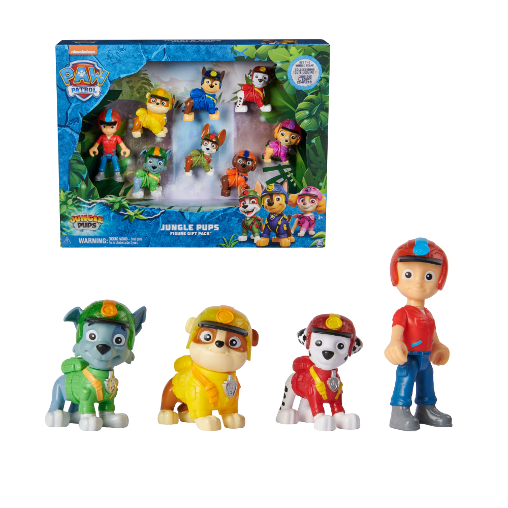 Paw Patrol igračke Jungle Pups poklon set figurica