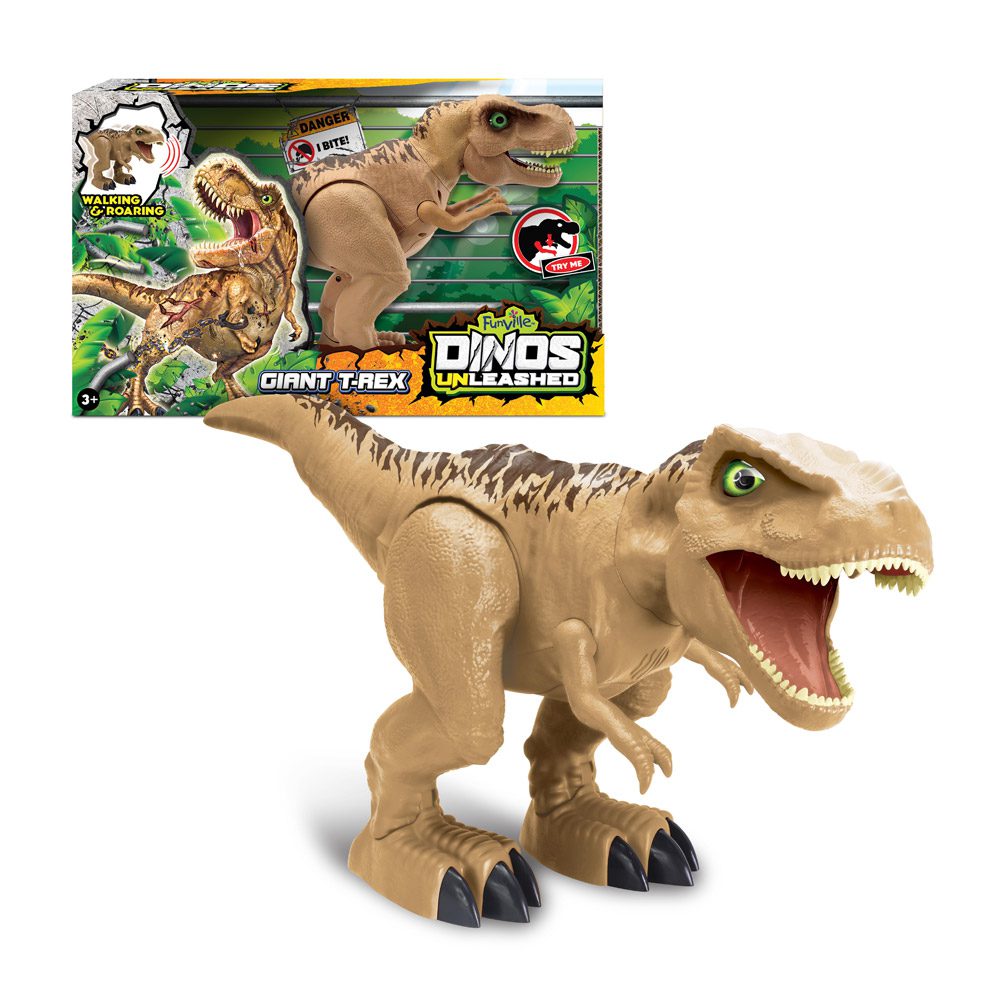 Dinos Unleashed - Walking & Roaring T-Rex pomična figura