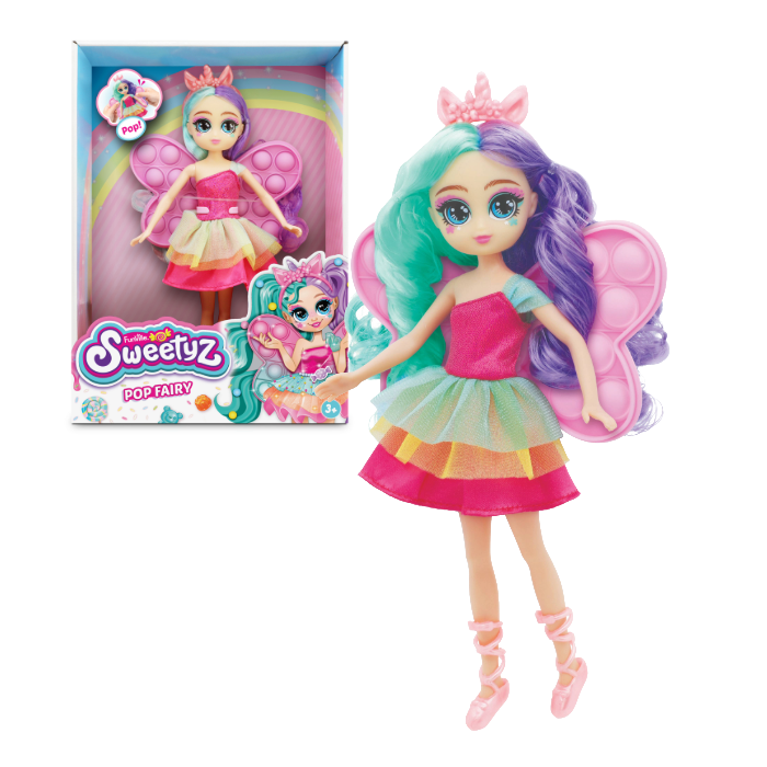 Sweetyz Pop Fairy lutka, 24 cm