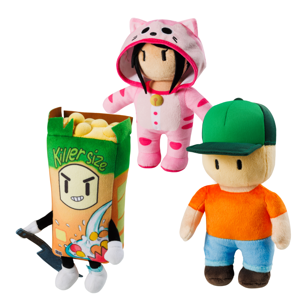 Stumble Guys plišana igračka plush buddies 20 cm sort